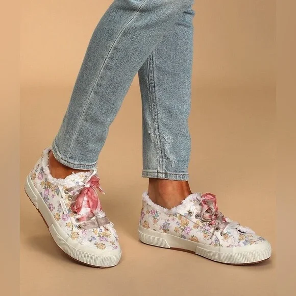 NWT love shack fancy x superga sneakers - Picture 3 of 11
